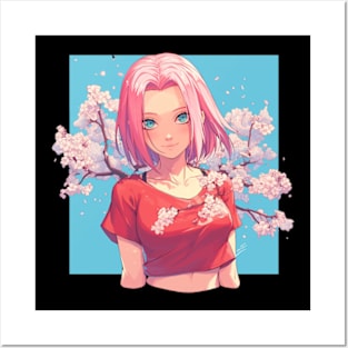 sakura Posters and Art